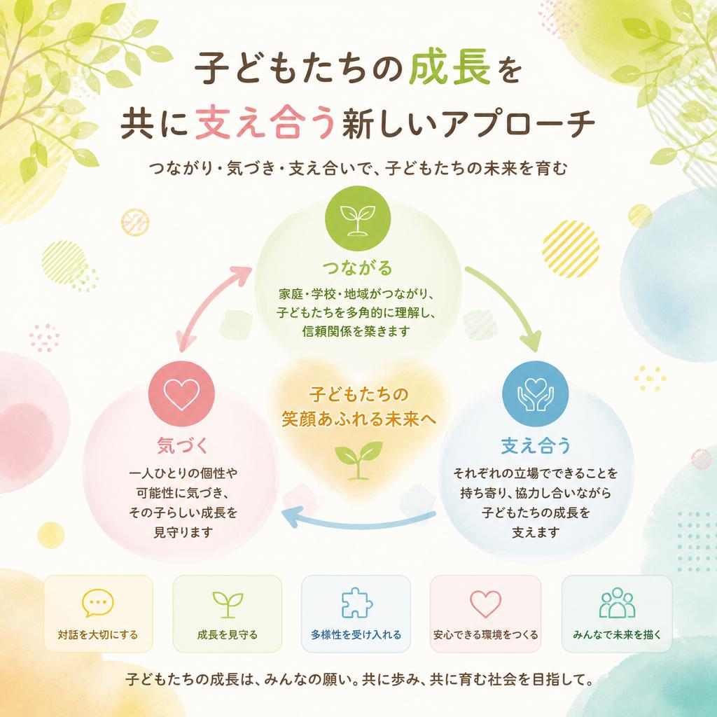 子どもたちの成長を共に支え合う新しいアプローチ