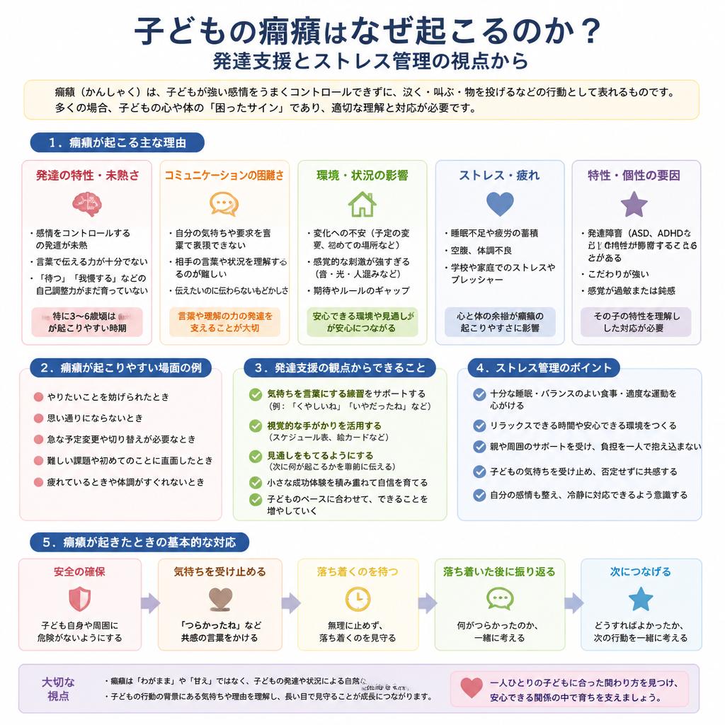 癇癪の原因を探る
