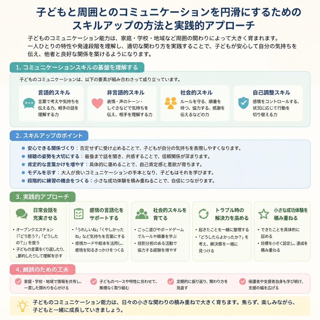 3. コミュニケーションスキルの向上