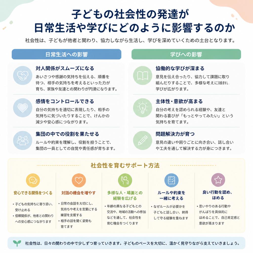 4. 社会性の発達とその影響