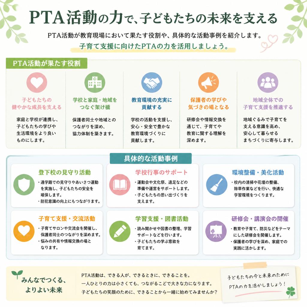 PTAの役割と活動