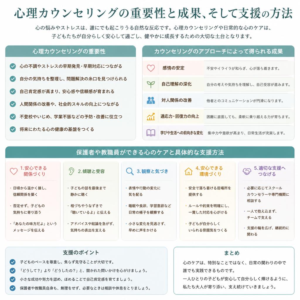 心理的支援が育む学びの場