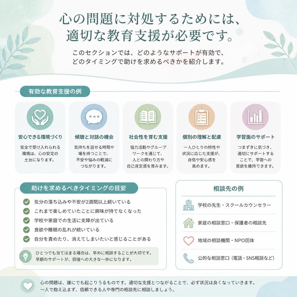教育支援の重要性