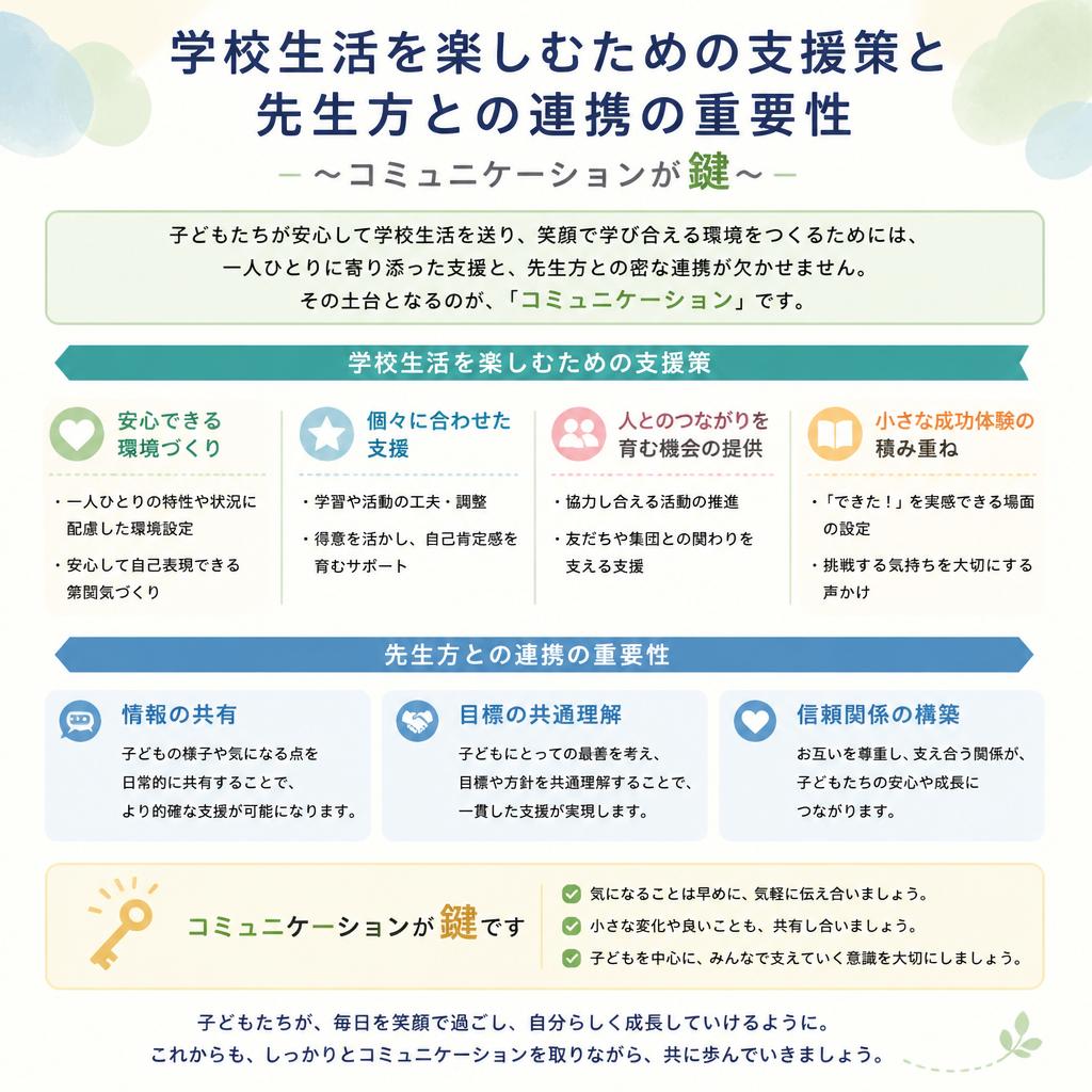 学校生活をより良くするために