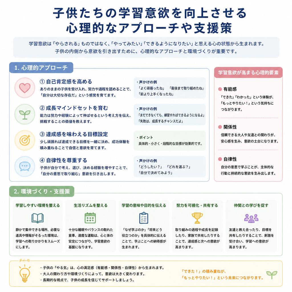 5. 学習意欲を育むための支援