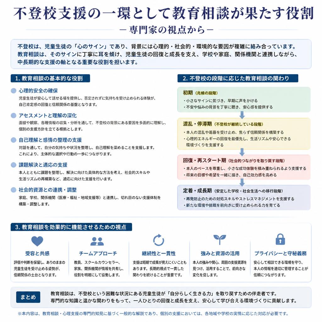 教育相談の重要性