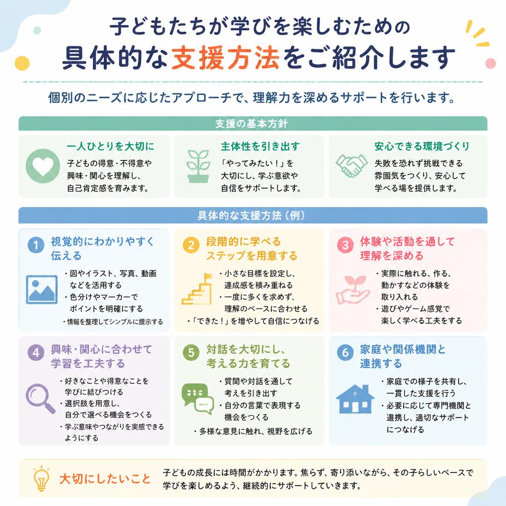 具体的な学習支援の方法