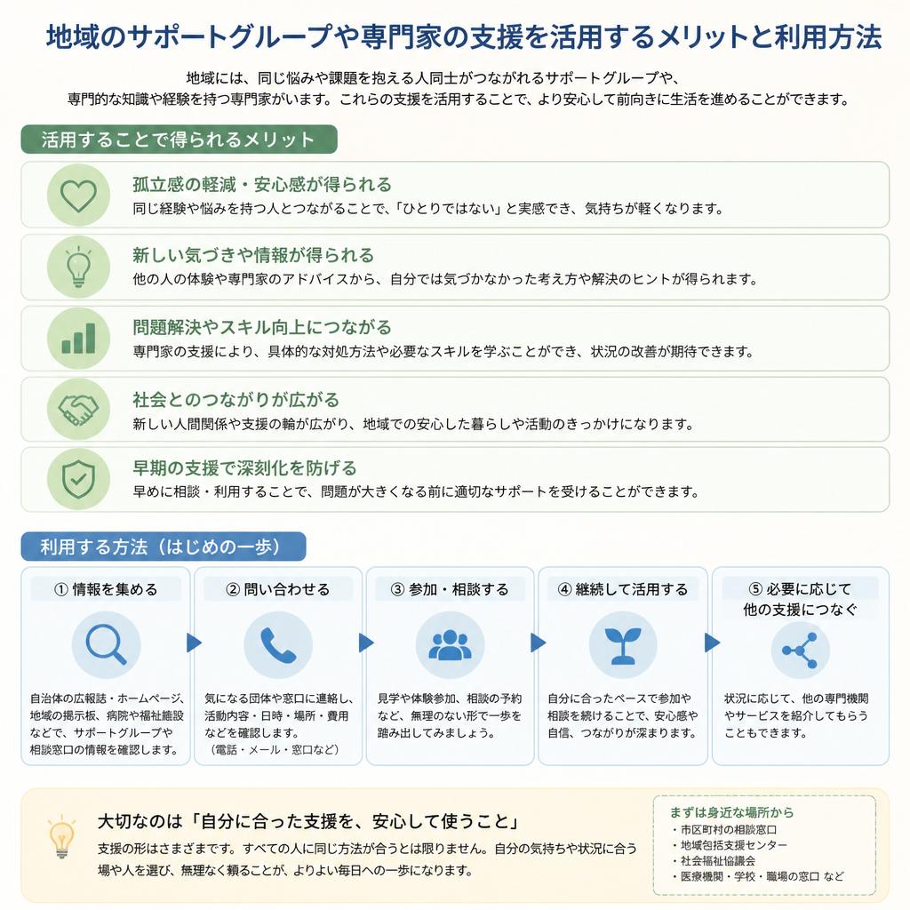 コミュニティサポートの活用法