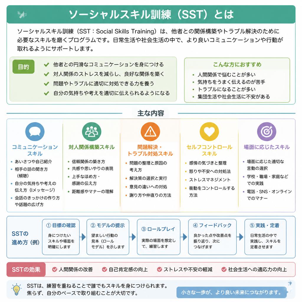 ソーシャルスキル訓練とは？
