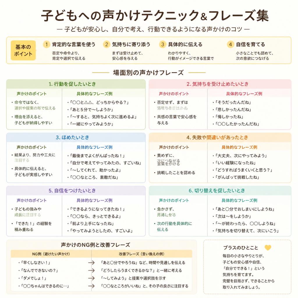 効果的な声かけの技術