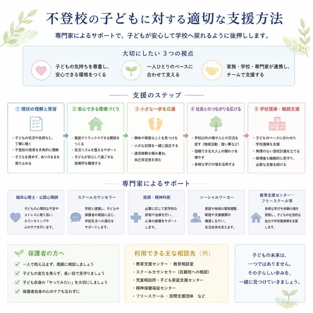 不登校支援の確かな手法