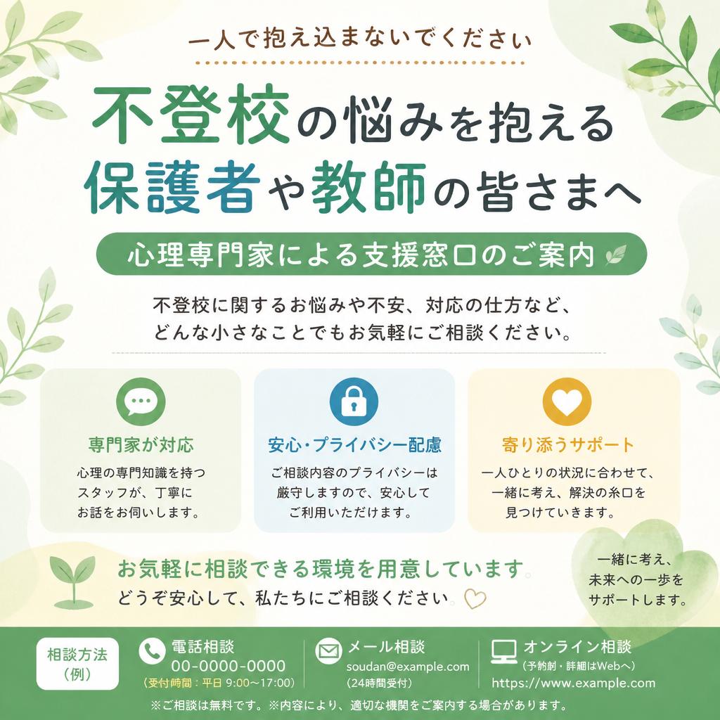 7. 相談窓口のご案内