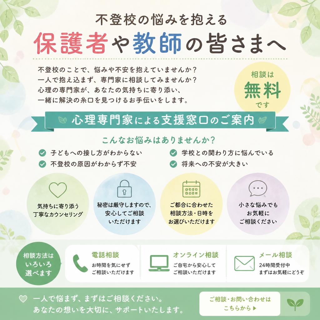 7. 相談窓口のご案内