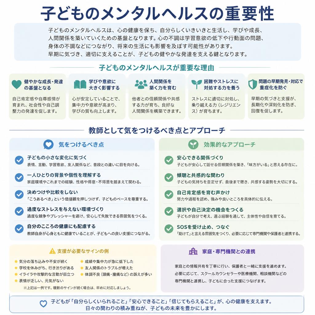 4. 子どもの心のケアの重要性