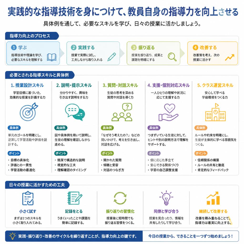 指導力向上のためのアプローチ