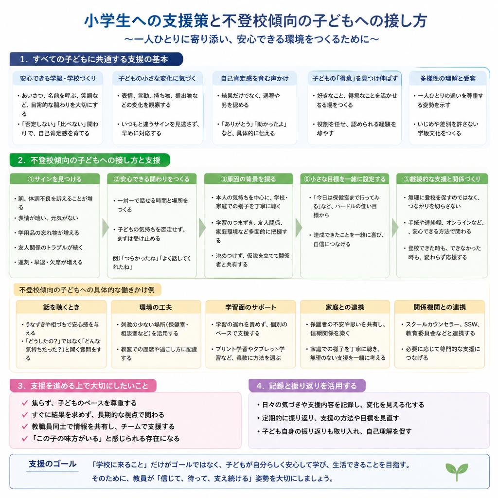 小学生支援の具体的な手法
