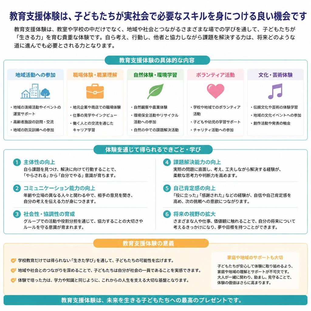 2. 教育支援体験の重要性