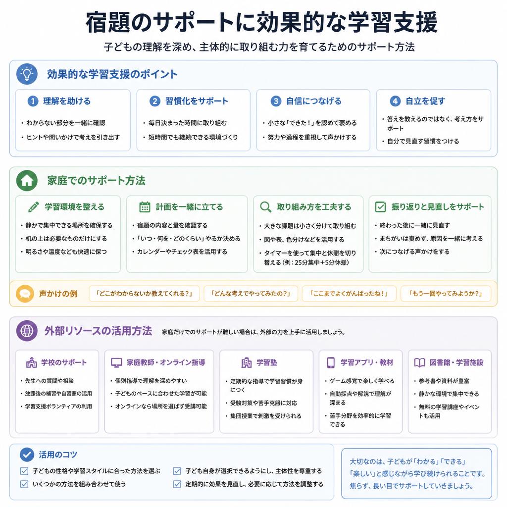 効果的な学習支援の方法