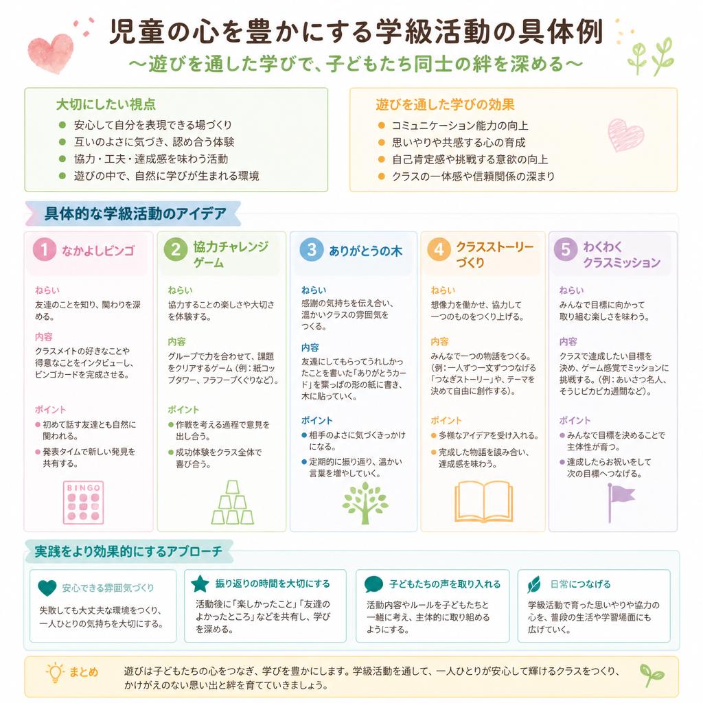 効果的な学級活動の実践