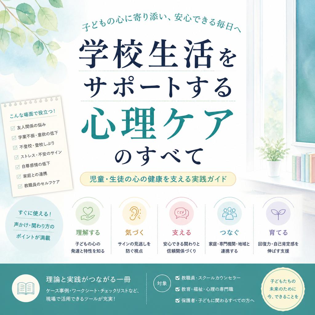 学校生活をサポートする心理ケアのすべて