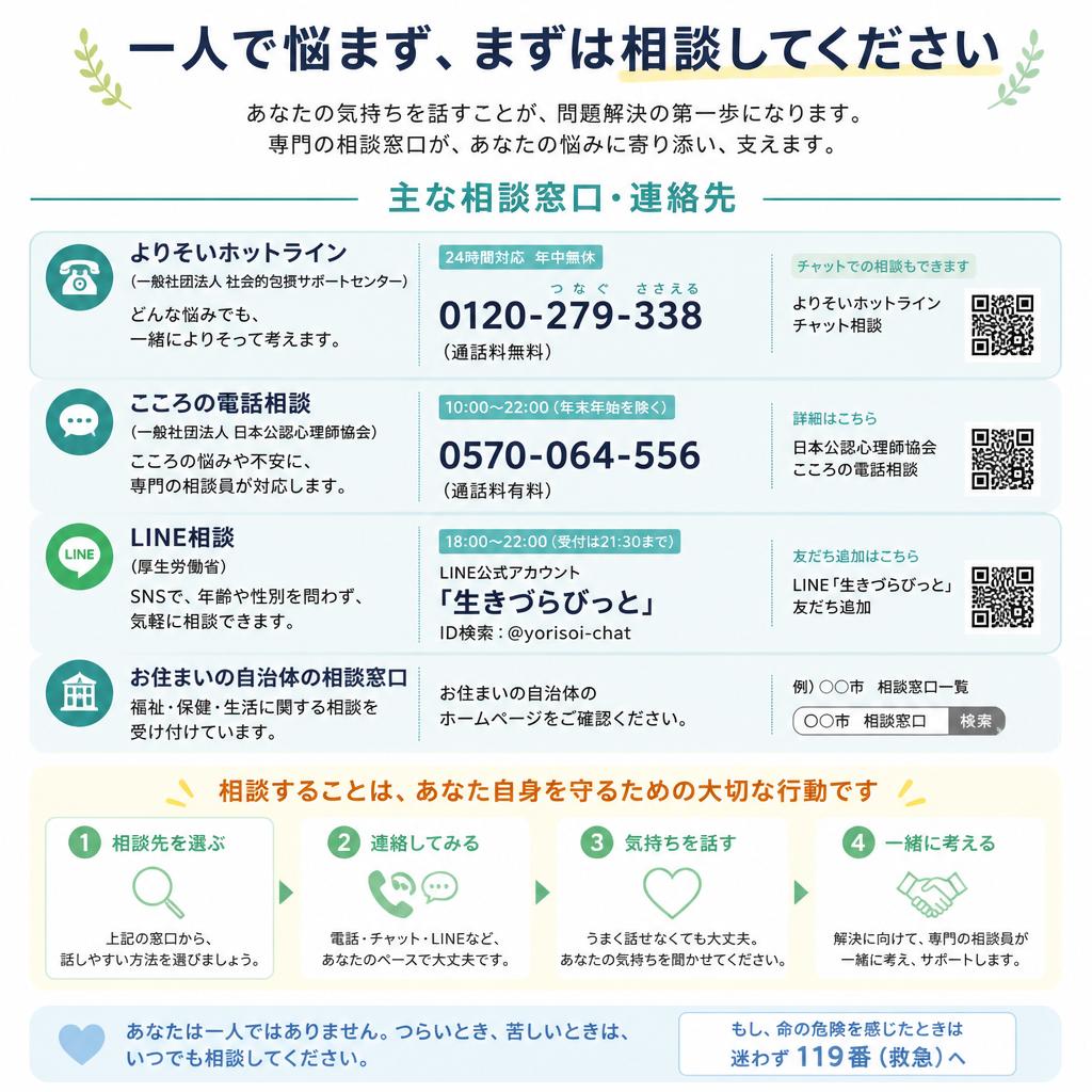 相談窓口のご案内