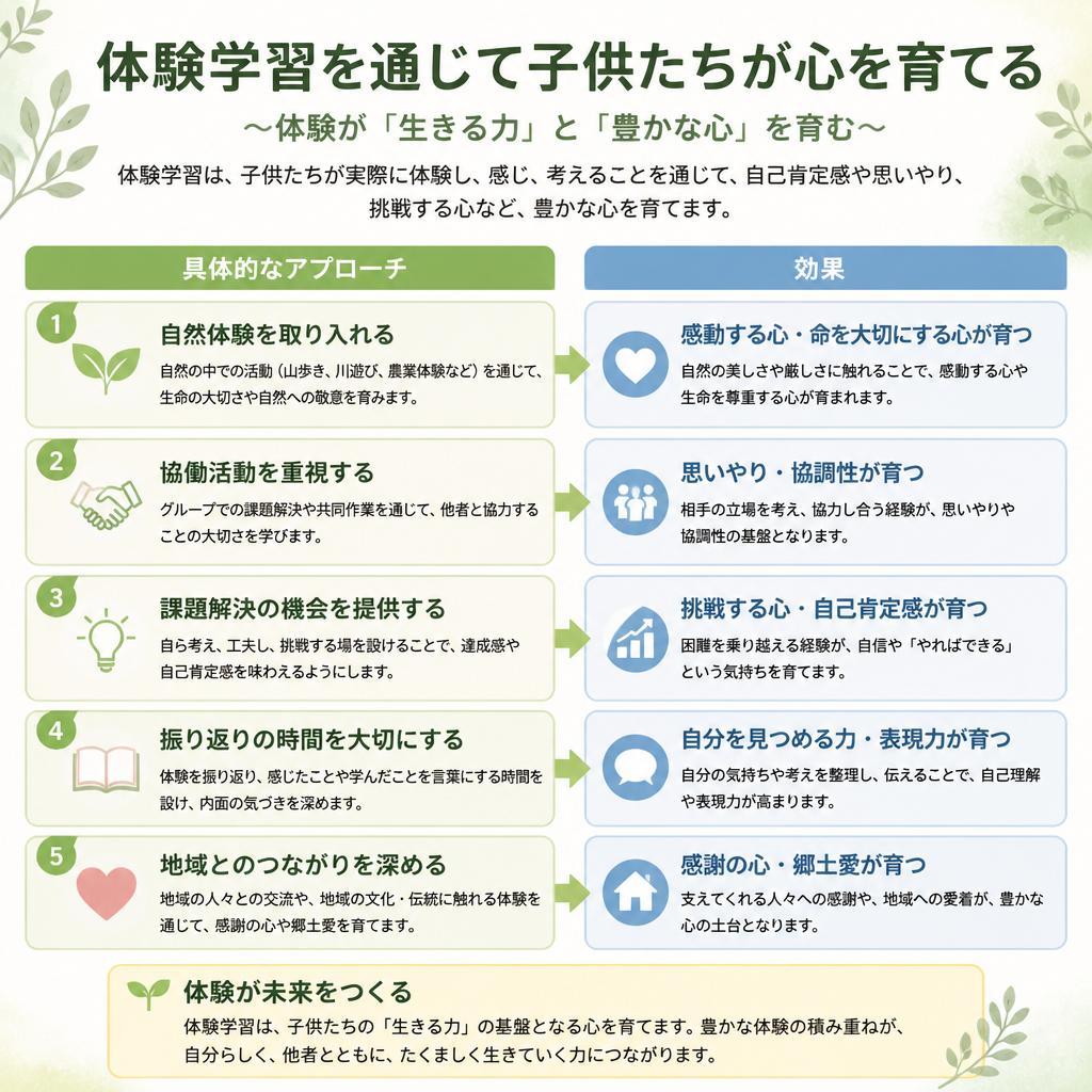 心の成長を促す方法