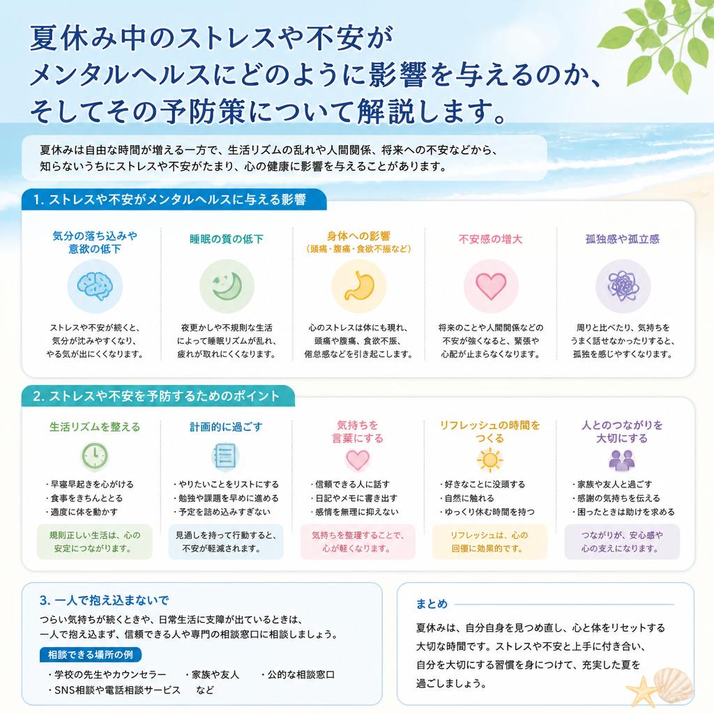 メンタルヘルスの重要性