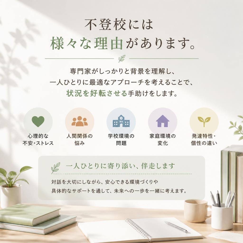不登校の背景を理解する