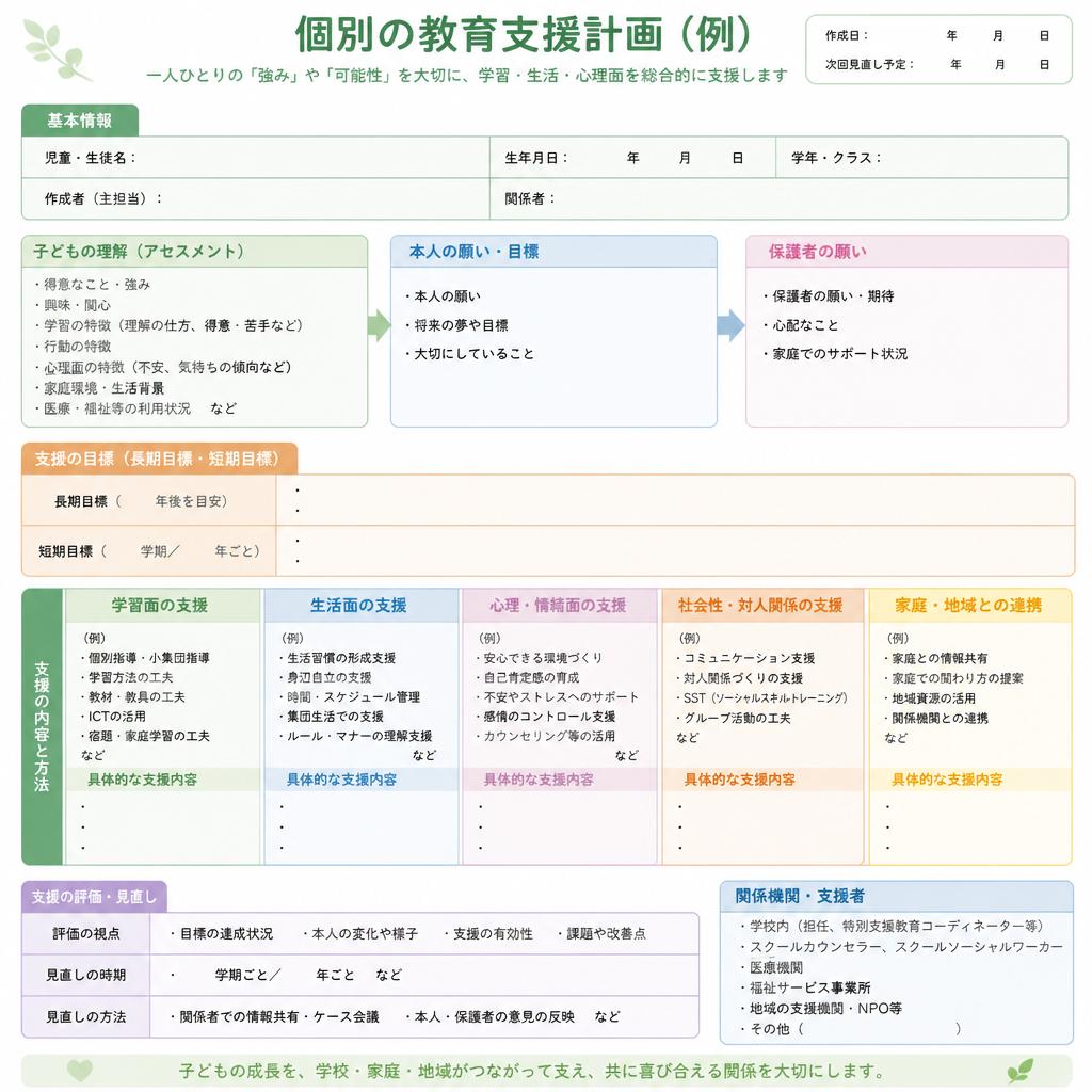 個別の教育支援