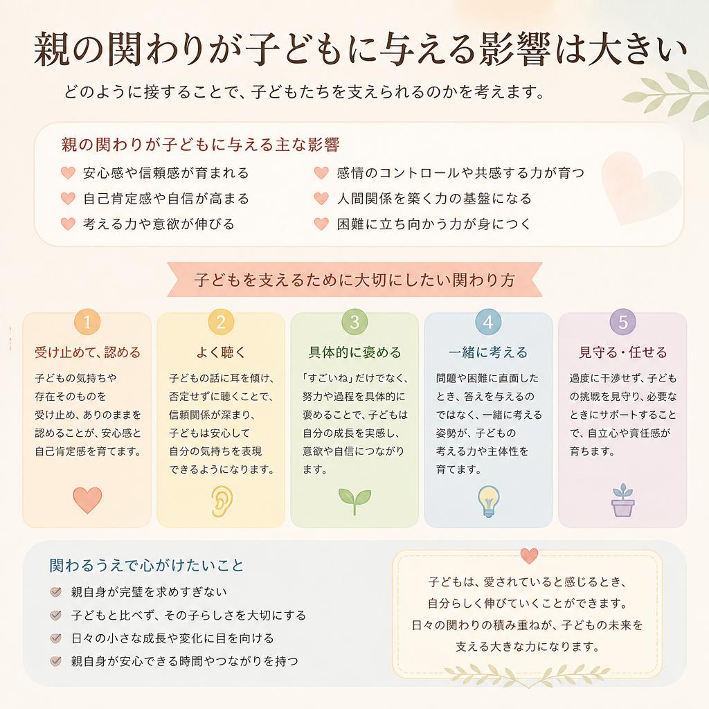 親のサポートが子どもを救う