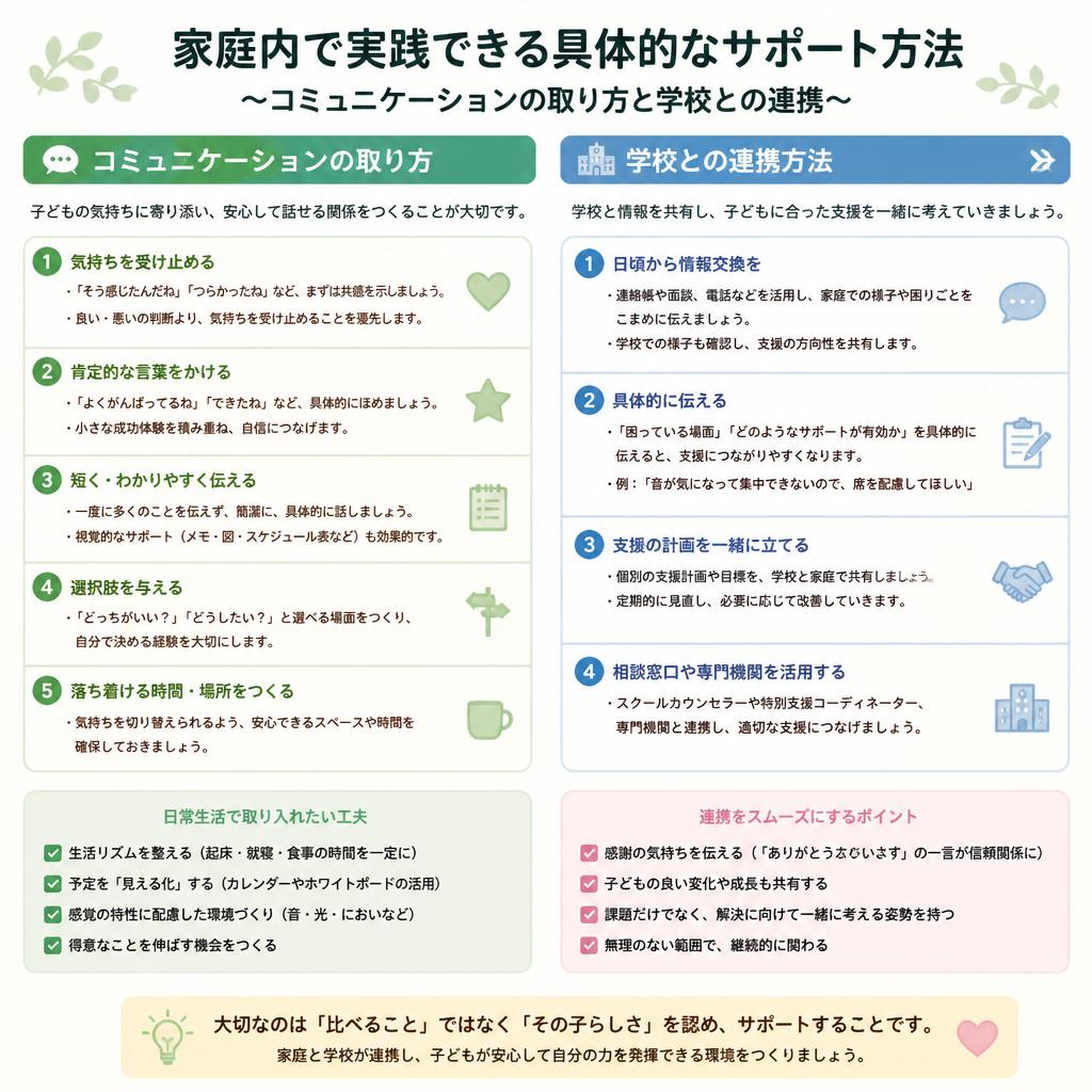 具体的なサポート方法