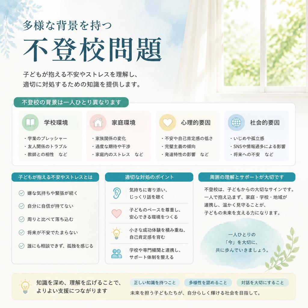 不登校の原因とは？