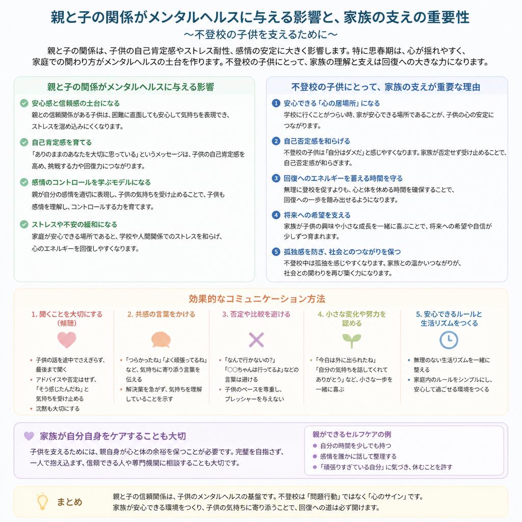 親子コミュニケーションの重要性