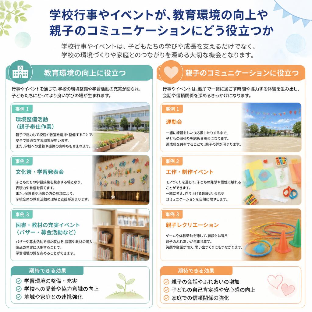 4. 学校行事を活用したコミュニケーション