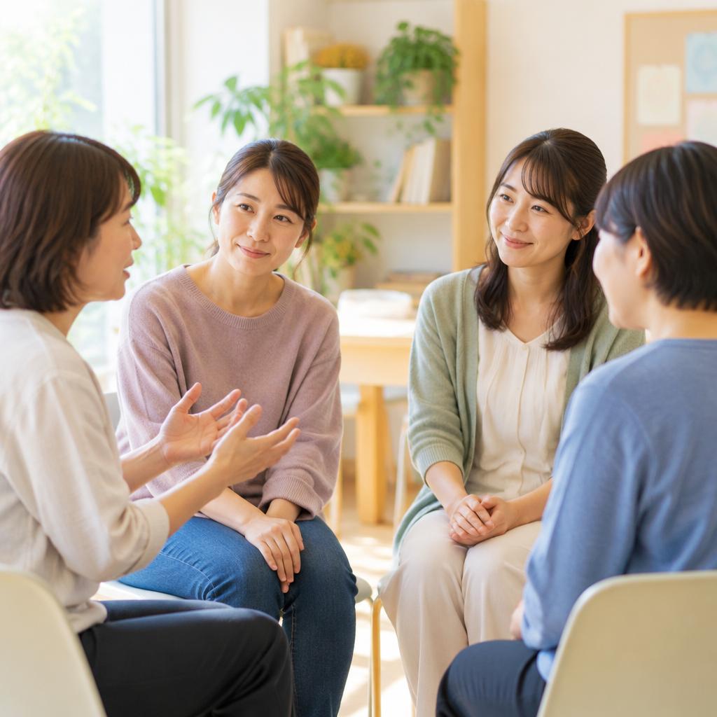 保護者同士のサポートグループで、孤立をほどく